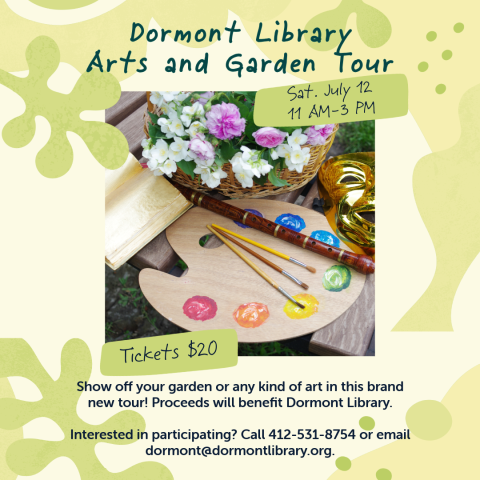 Library Arts & Garden Tour ad