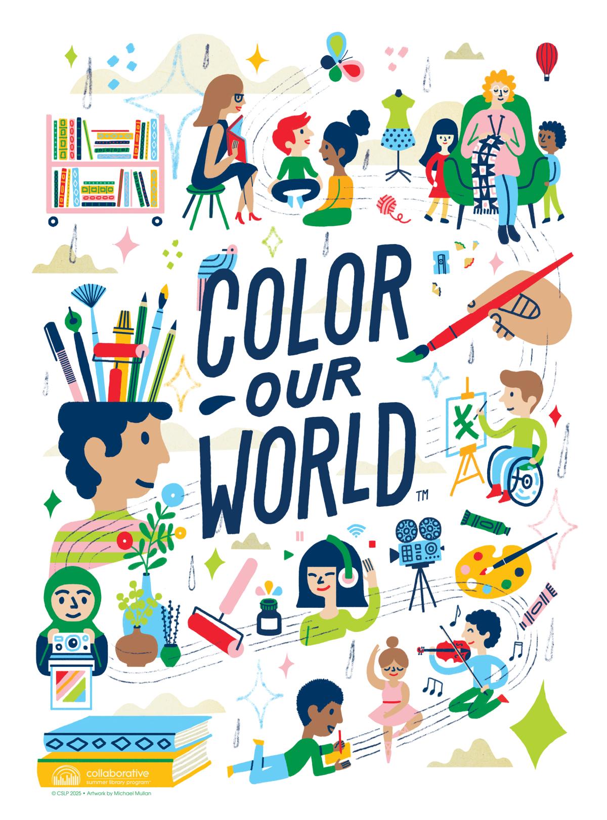 Summer Reading 2025: Color Our World